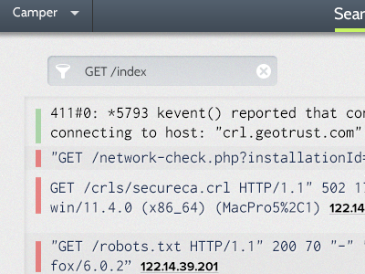 Logcast data errors logcast logging state table