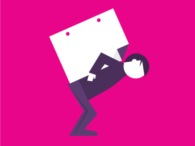 Workloads grey illustration pink purple white workloads