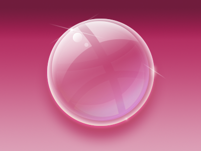 Dribubbble bubble dribbble