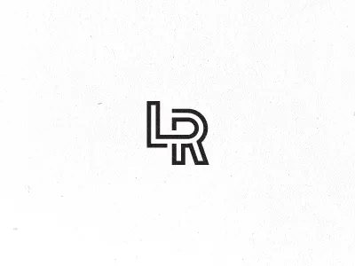 LR logo monogram