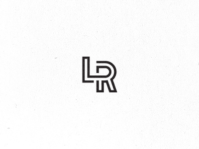 LR logo monogram