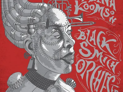 Blacksmith Orchestra Album Art album blacksmith cover art design graphic design illustration lp music orchestra