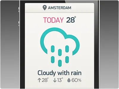 Weather App Rebound rebound