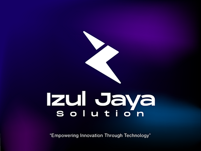 Izul Jaya Solution - Visual Identity brand identity branding design graphic design illustration logo lyrative minimalist logo modern modern logo professional design startup startups tech logo timeless logo ui visual branding