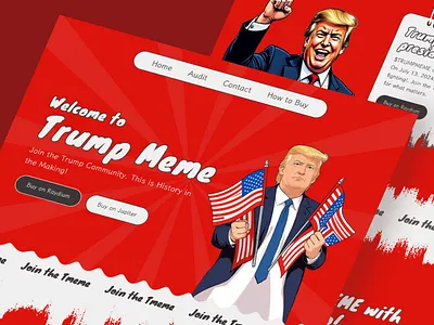 Trump Meme coin website meme meme coin design meme coin illustration meme coin website meme design meme illustration meme token meme token design meme token website meme website memecoin trump trump coin trump meme trump meme coin trump meme token website trump website