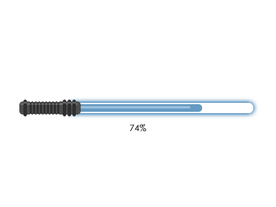 Lightsaber Loading Bar bar light lightsaber load loading saber star sword wars weapon