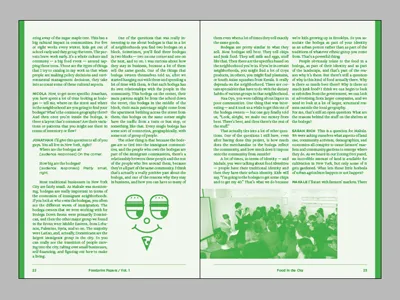 Burger eyes with a pizza soul patch. design illustration layout publication