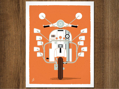 vespa screen prints prints screen vespa