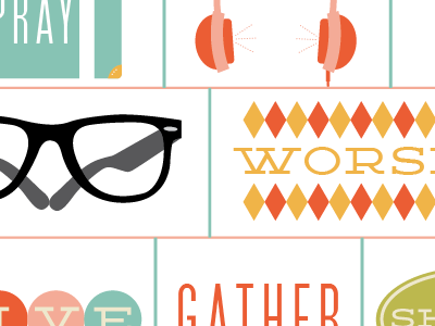 Immigration Web Page glasses head phones shapes