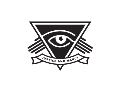 Justice/Mercy concept logo rejected