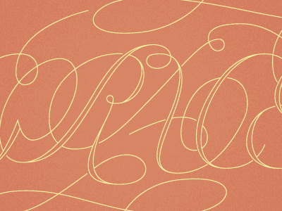 Some script lettering curly lettering script typography