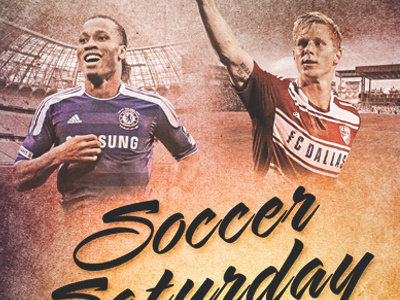 Soccer Saturday Poster