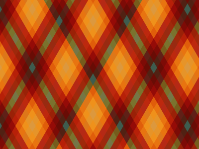 Fire Plaid Pattern background blue fire fun green orange pattern patterns plaid red retro vintage yellow