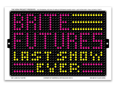 Brite Futures poster art poster print screen print silkscreen