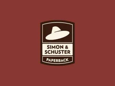 Simon and Schuster book crest hat logo