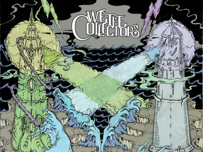 CD Cover Design cd cd cover illustration lighthouse music ocean