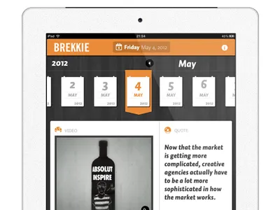 Brekkie app app applications ios ipad