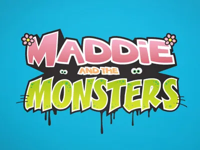 Maddie & The Monsters app cartoon logo