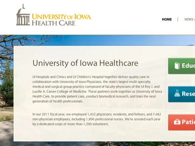 UIHC home page background image ui web web design