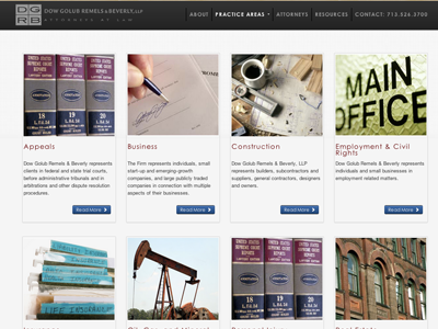 Law Firm Practice Areas bootstrap clean firm law law firm layout modx redesign responsive site ui web