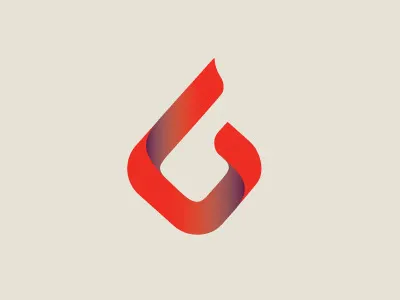 Six Sigma Logo 6 branding clean corporate efficient flame gradient logo minimal organic program purple red round sigma six