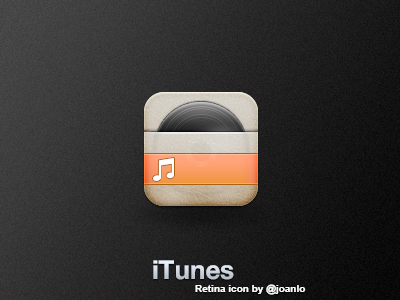 Itunes icon iphone ipod itunes retina