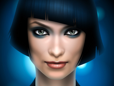 Quorra illustration tron