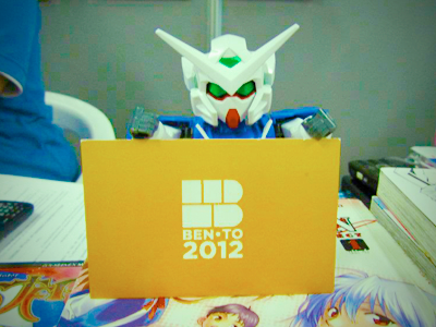 BEN•TO Card anime branding gundam gunpla logo manga