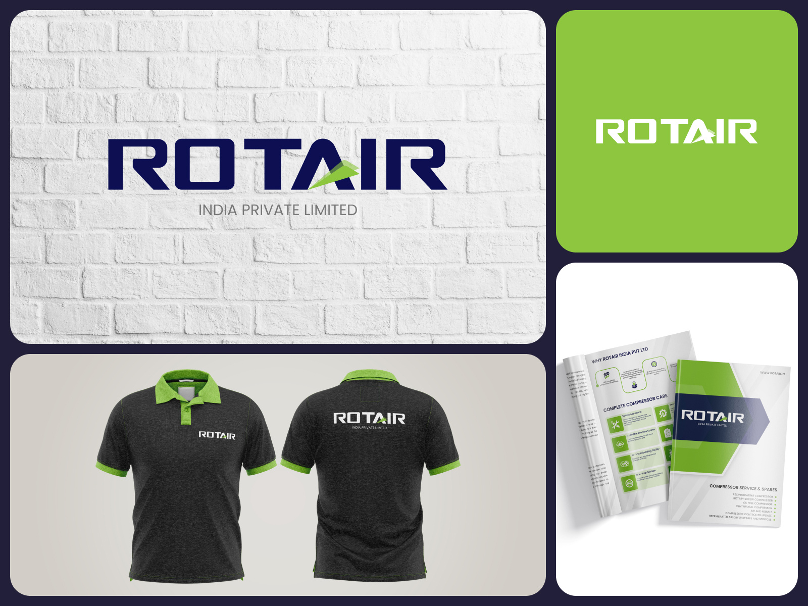 ROTAIR: Empowering Brands with Bold & Professional Designs brandidentity brandstrategy corporatebranding creativedesign customdesigns designshowcase graphicdesign logodesign professionalbranding