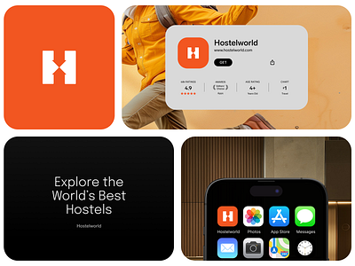 Hostelworld summary app booking branding card dashboard design hospitality hostel mobile ui ux