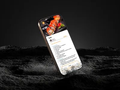 "Food at Your Fingertips 🍱📱" branding graphic design ui