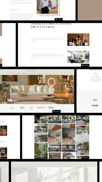 Carla Canepa - Interior design studio animation architecture and interior carla canepa decorators design for studios design studio elementor graphic design home decor home styling interior desig luxury interiors motion graphics responsive interior studio website ui web webdesign webpage wordpress