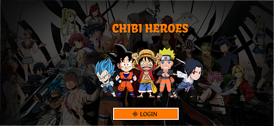 Chibi Heroes 3d animation graphic design motion graphics ui