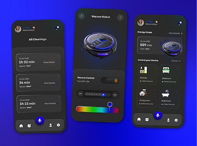 Vacuvo🚀App Design app design branding design graphic design logo ui ux