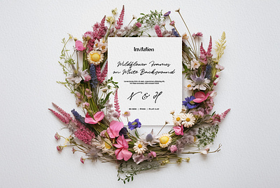 Wildflower wreath abstract art background blossom border botanical botany circle decoration elgance flower frame fresh garland love natural photography wild wreath