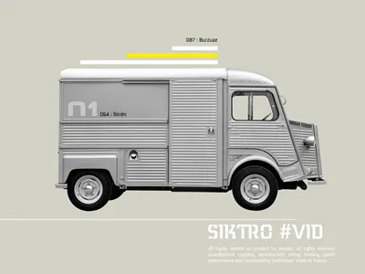 Vehicule 04 car citroën graphic manioc record vehicle