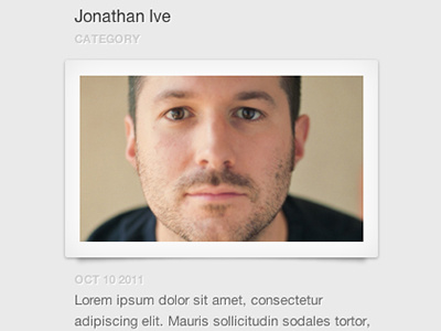 Blog Post blog css3 display header intro jonathan ive webkit