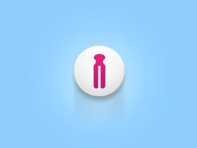 circle icon blue circle peg pink