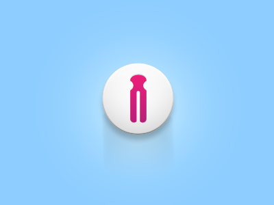 circle icon blue circle peg pink