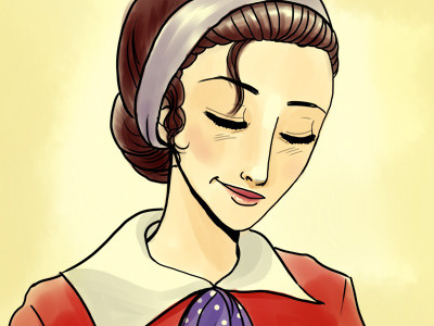 A good girl... art digital illustration
