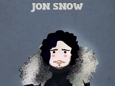 Jon Snow character digitalwork game illustration jonsnow of stark thrones winterfell