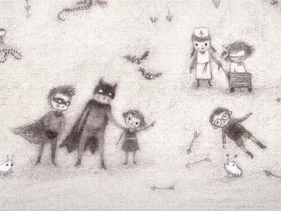 Playground Crop 1. drawing illustration