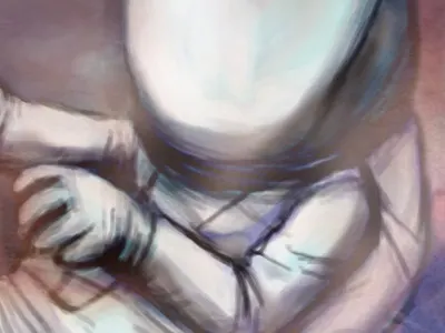 Numb astronaut scifi space