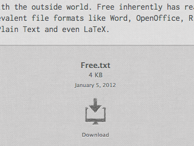 droppp.me Web Template (Text) droppp.me