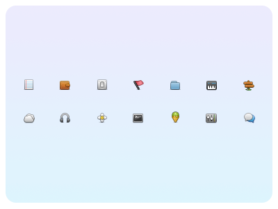 Ice Cream Icons (with PSD) 16 16px cream ice icon icons set