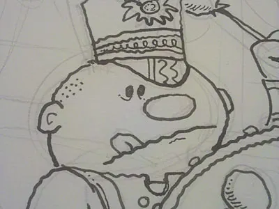 drum major cartooning drum drummer illustration parade pen and ink