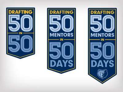 50 for 50 Final Logo 50 grizzlies logo