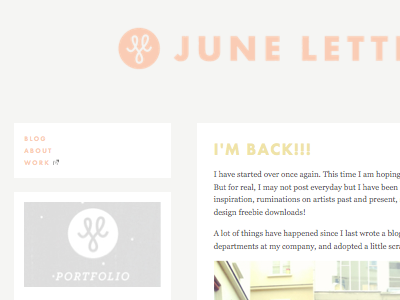 New Blog Design blog design studio