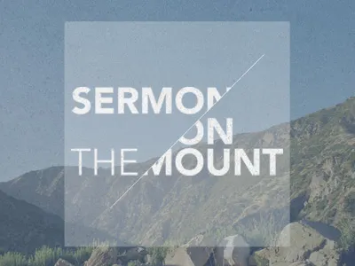Sermon on the Mount movementnyc typography