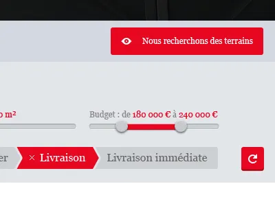 Hidden filters arrow button dragger eye filters grey red timeline